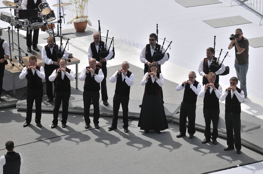 Festival interceltique 2012-349 bagad Ronsed Mor