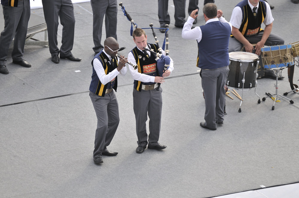 Festival interceltique 2012-35 bagad Kemper, Quimper