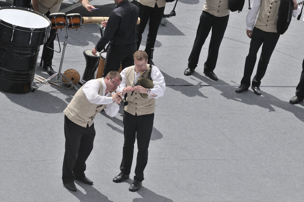 Festival interceltique 2012-446 bagad Quic en Groigne, St Malo