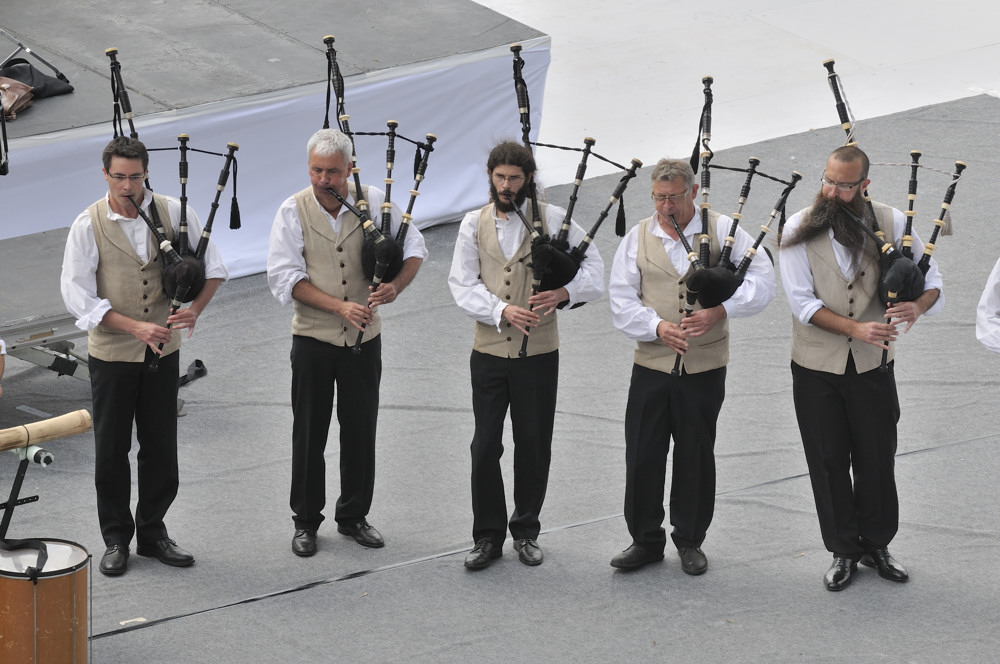 Festival interceltique 2012-456 bagad Quic en Groigne, St Malo