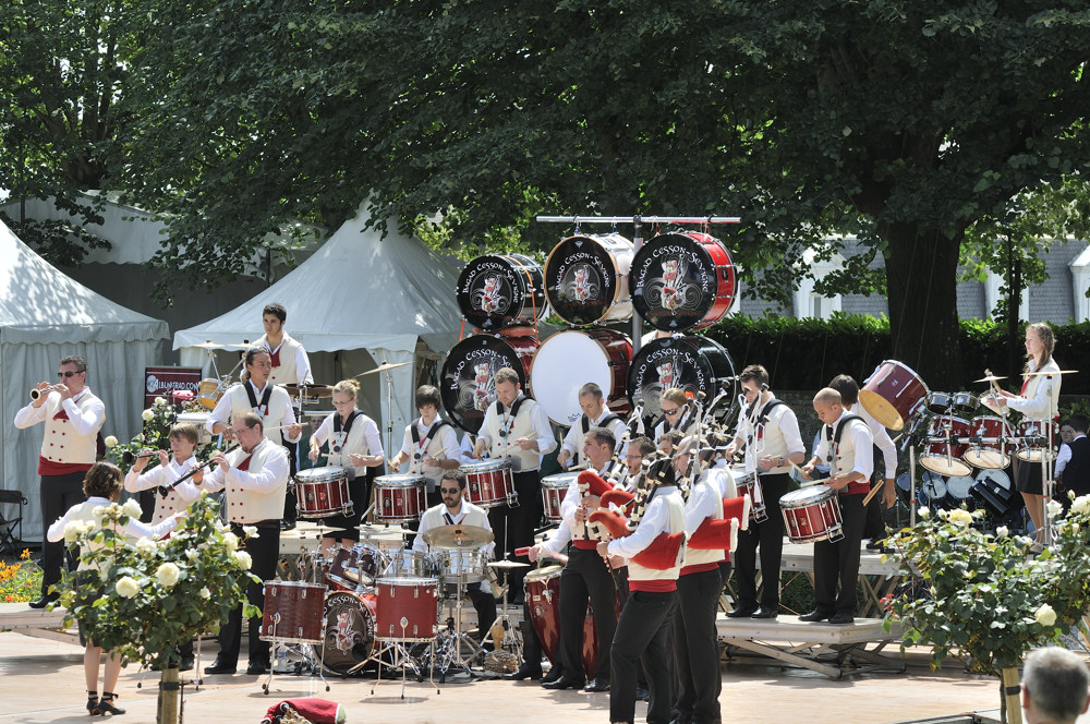 Festival interceltique 2012-488 bagad Saozon Sevigneg