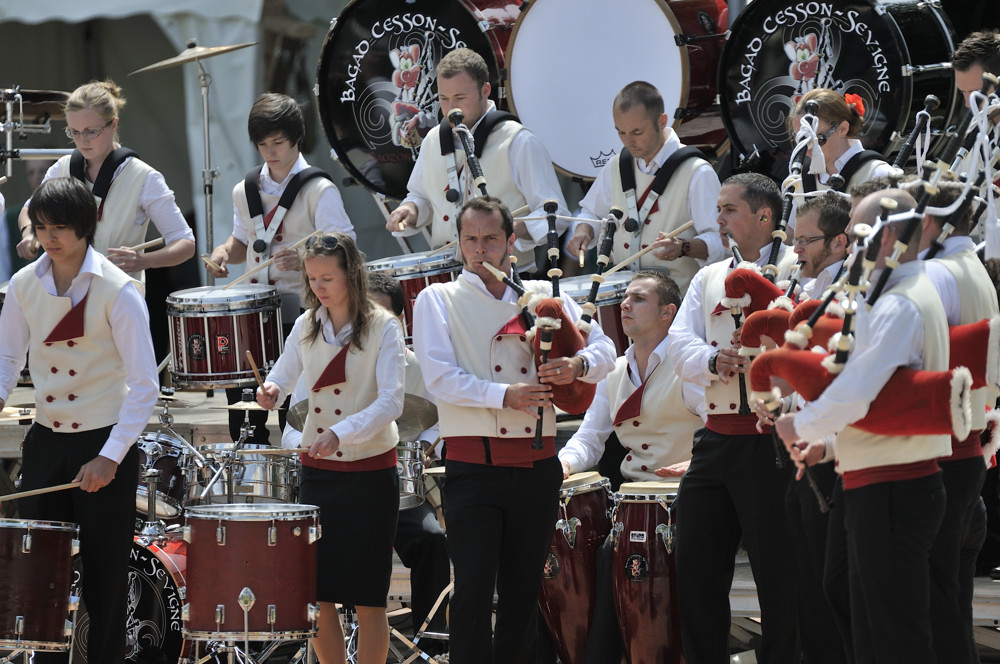 Festival interceltique 2012-507 bagad Saozon Sevigneg