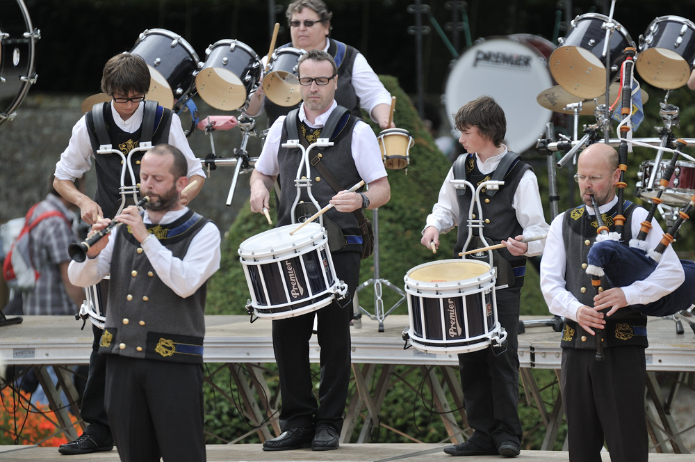Festival interceltique 2012-648 bagad Hanternoz, Dol de Bretagne