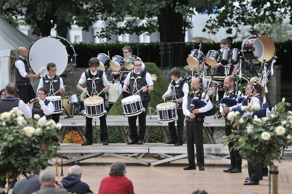 Festival interceltique 2012-652 bagad Hanternoz, Dol de Bretagne