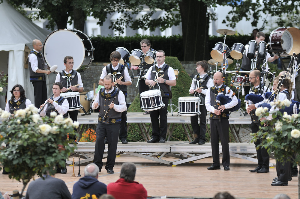 Festival interceltique 2012-653 bagad Hanternoz, Dol de Bretagne