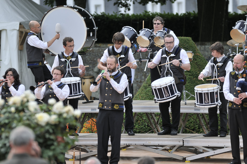 Festival interceltique 2012-654 bagad Hanternoz, Dol de Bretagne
