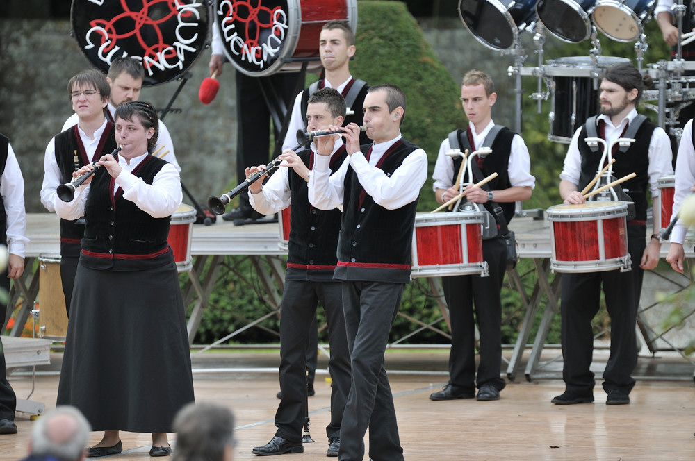 Festival interceltique 2012-678 bagad Gwengamp