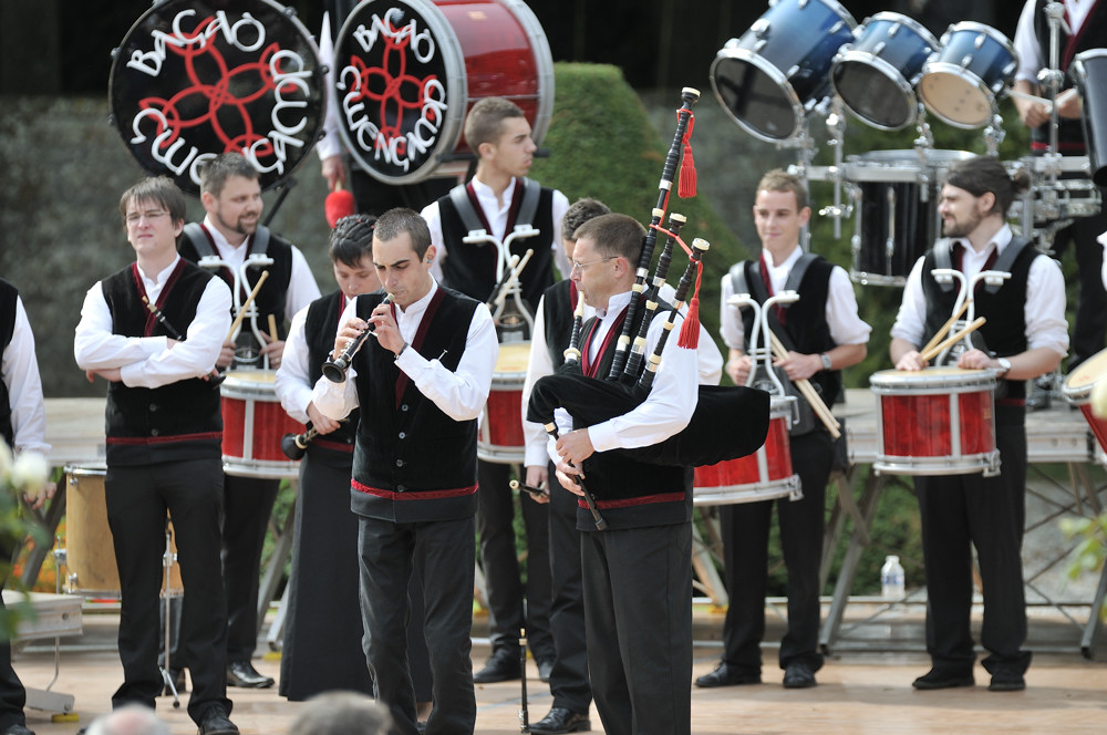 Festival interceltique 2012-686 bagad Gwengamp