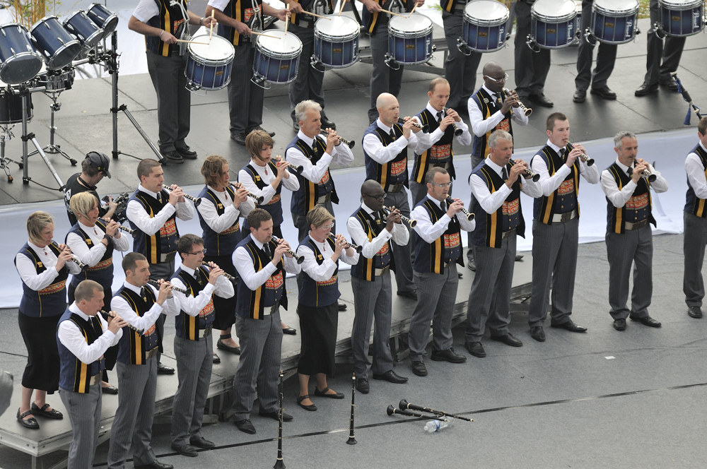 Festival interceltique 2012-83 bagad Kemper, Quimper