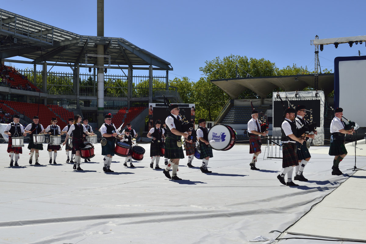interceltique-2015-236-West Coast Hightlanders Pipe Band Ecosse