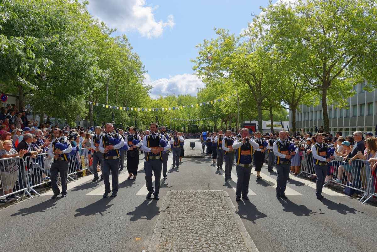 interceltique de Lorient 2017-PA20747 Bagad Kemper de Quimper