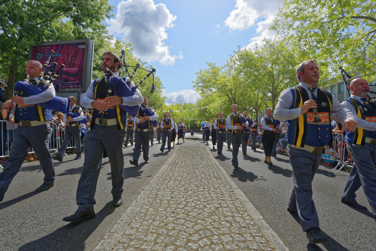 interceltique de Lorient 2017-PA20749 Bagad Kemper de Quimper