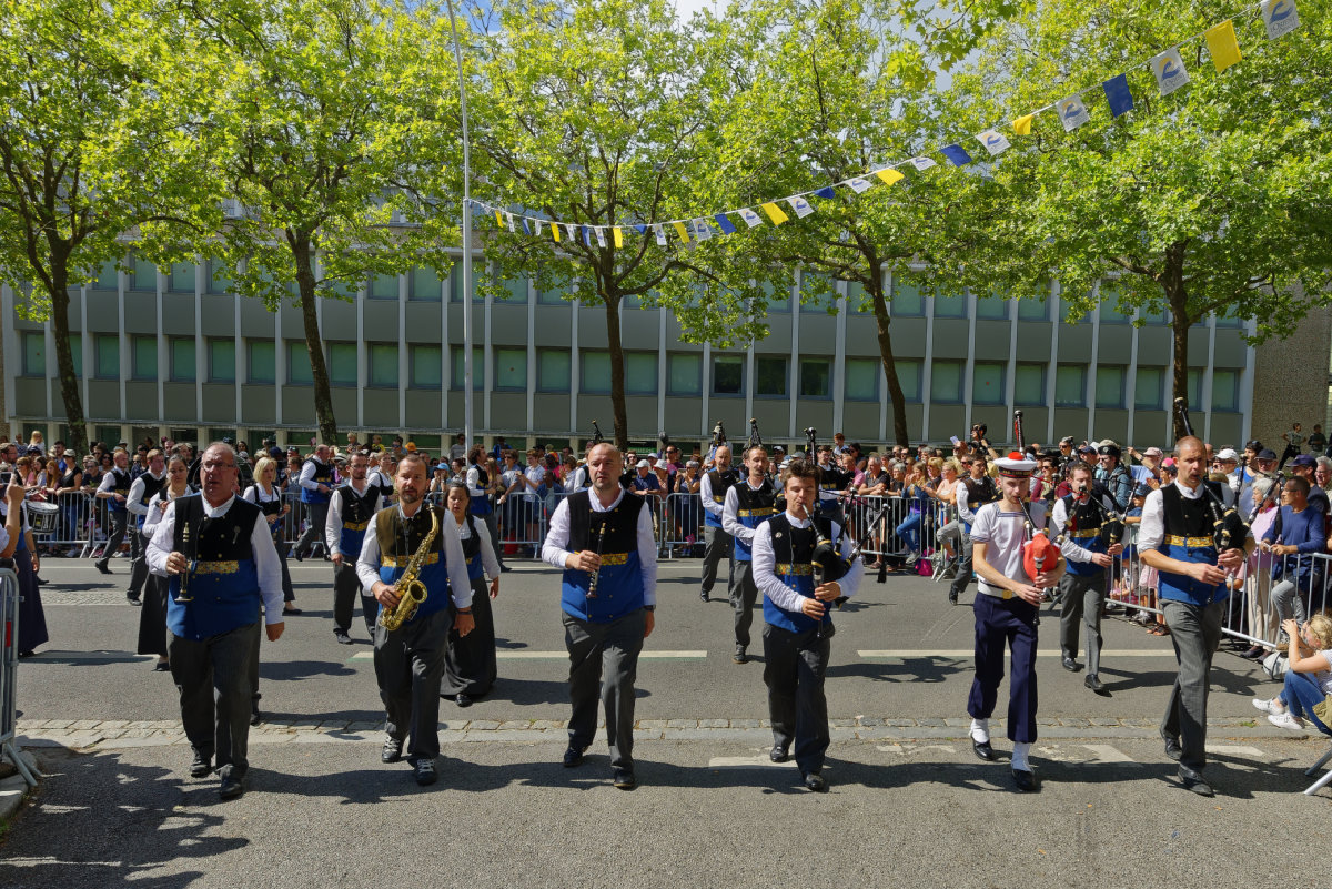 interceltique de Lorient 2017-PA20705 Bagad Penhars de Quimper