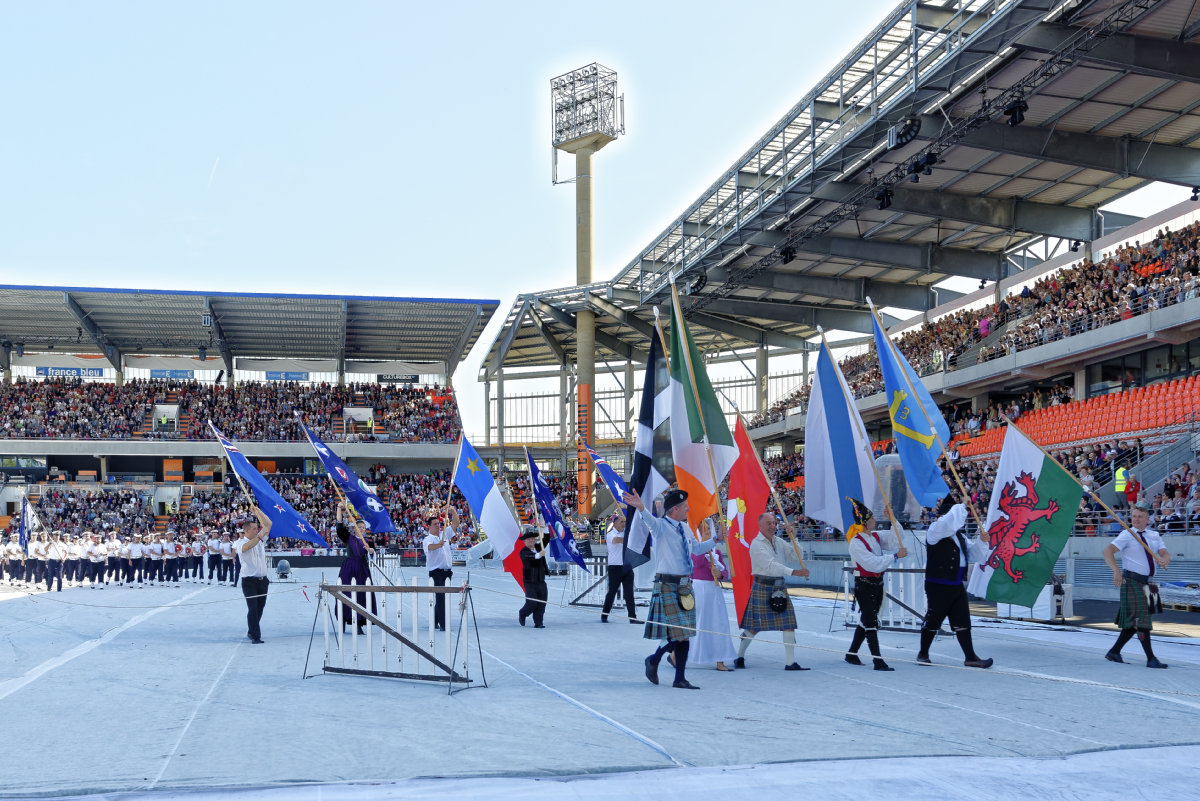 interceltique de Lorient 2017-PA20223 drapeaux des nations Celtes