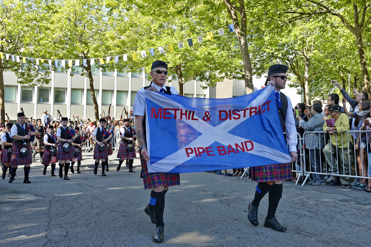interceltique de Lorient 2017-PA20243 Methil and District Pipe Band