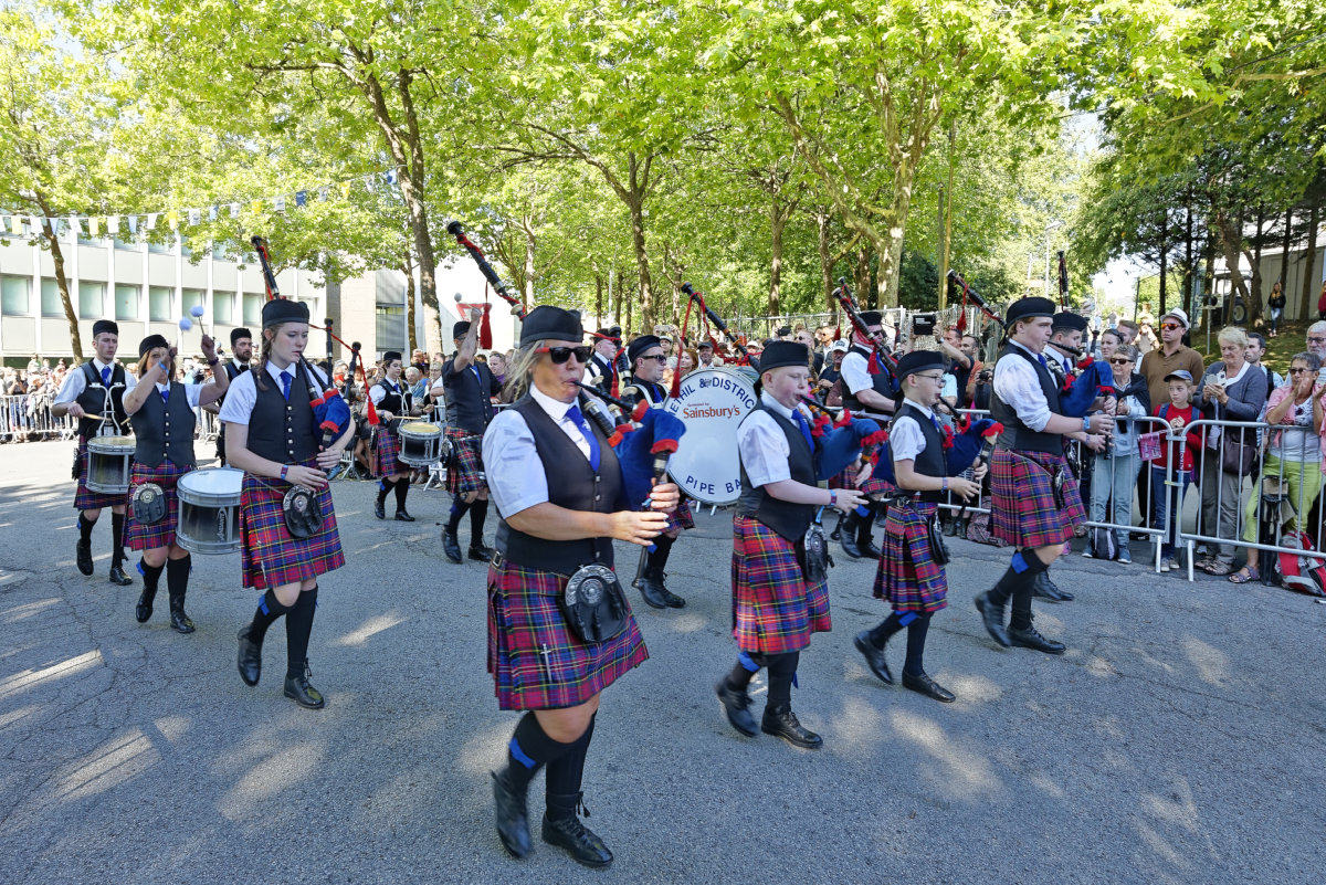 interceltique de Lorient 2017-PA20247 Methil and District Pipe Band