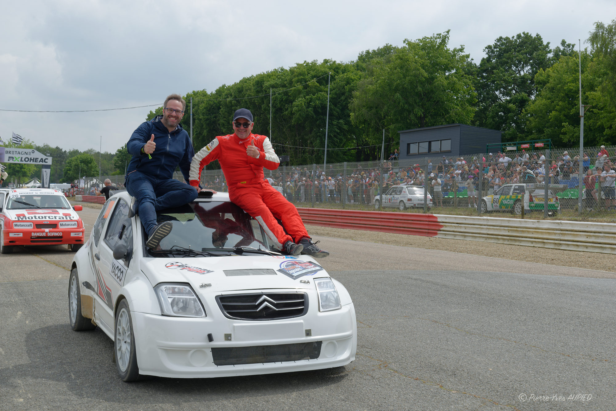 Lohéac Legend Festival 2023 - Le pilote Laurent Chartrain-55006