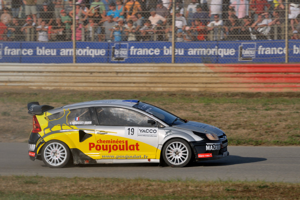 Lohéac-2009-Jerome Grosset Janin-Citroen C4 WRC -19