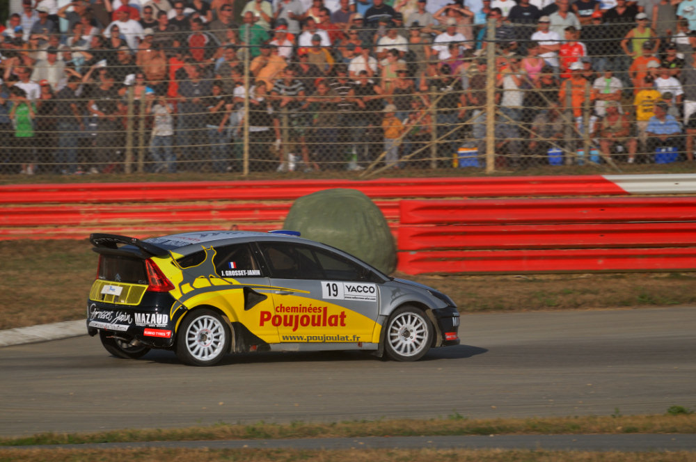 Lohéac-2009-Jerome Grosset Janin-Citroen C4 WRC -19b