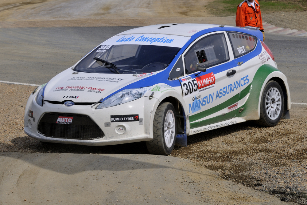 Rallycross Lohéac 2010 - Christophe WILT.
