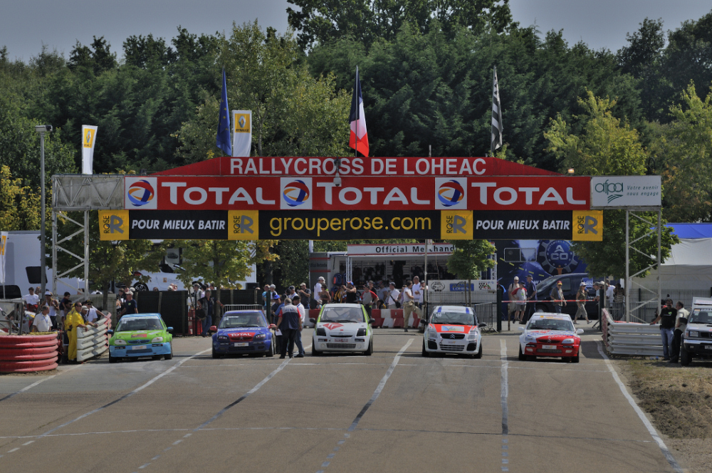 Rallycross Lohéac 2010 - Grille depart