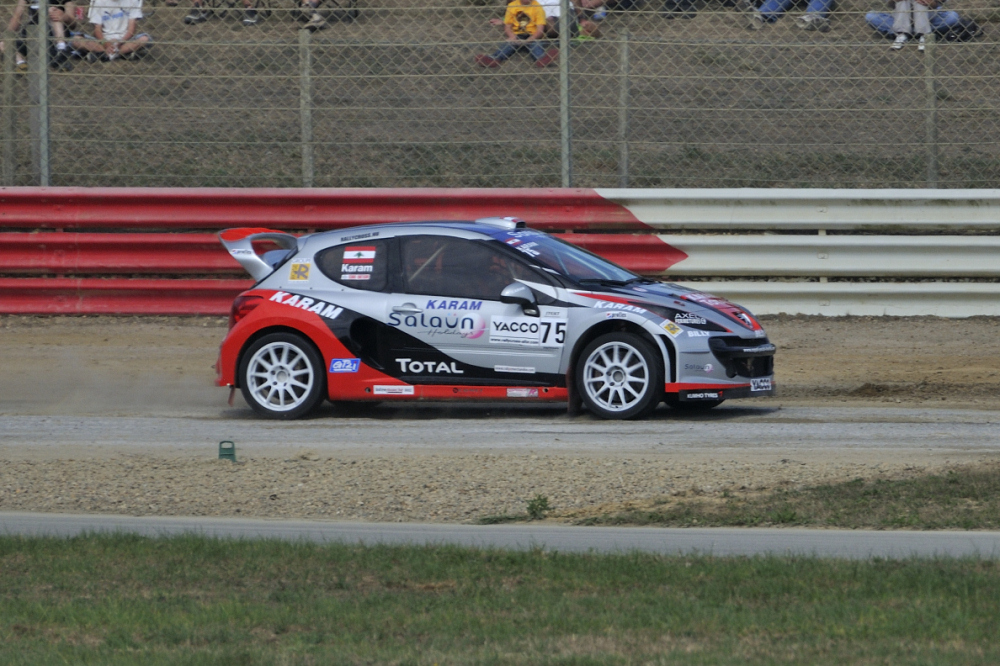 Rallycross Lohéac 2010 - Nabil KARAM