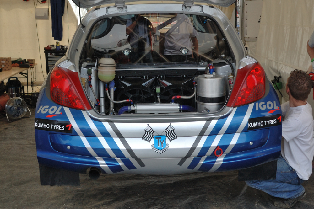 Rallycross Lohéac 2010 - Gaetan SERAZIN