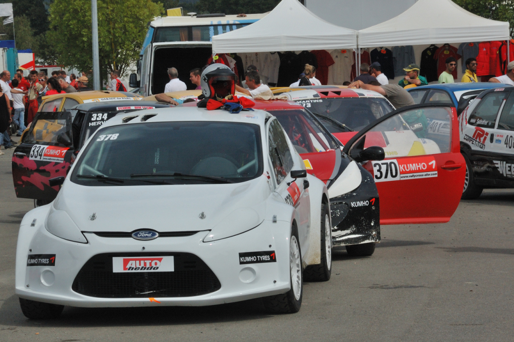 Rallycross Lohéac 2010 - Ford de Laurent JACQUINET