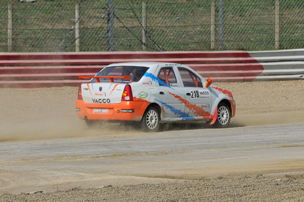 Rallycross-Lohéac-2011 Virginie Navail 1
