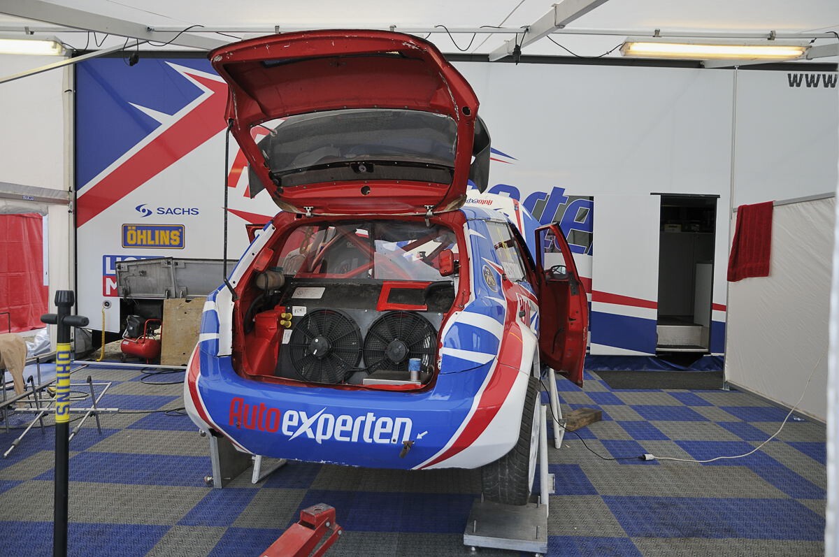 rallycross-Lohéac-2013 Peter-HEDSTROM-stand