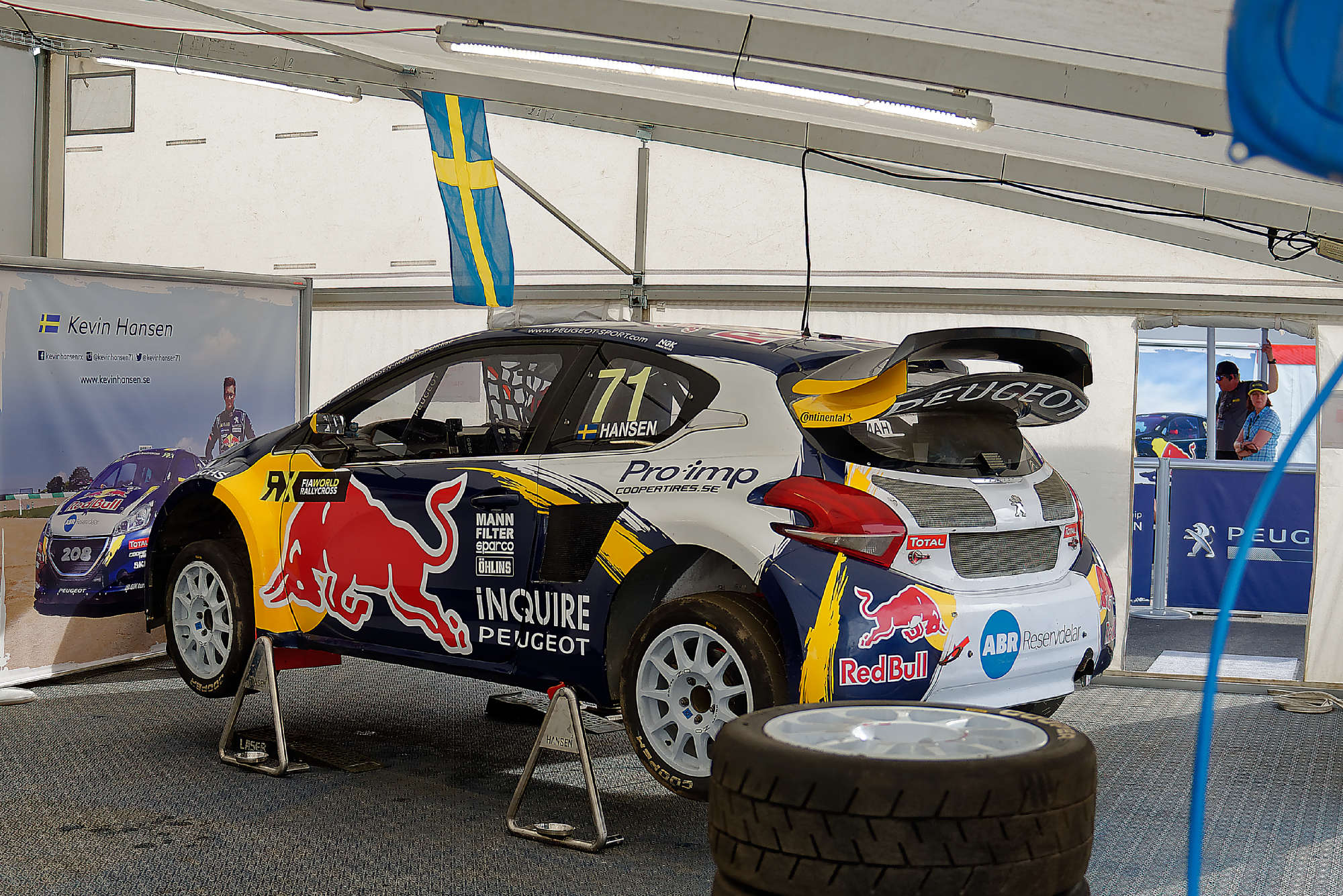 Rallycross de Lohéac 2016 - Kevin-HANSEN-Peugeot-208 PA02054