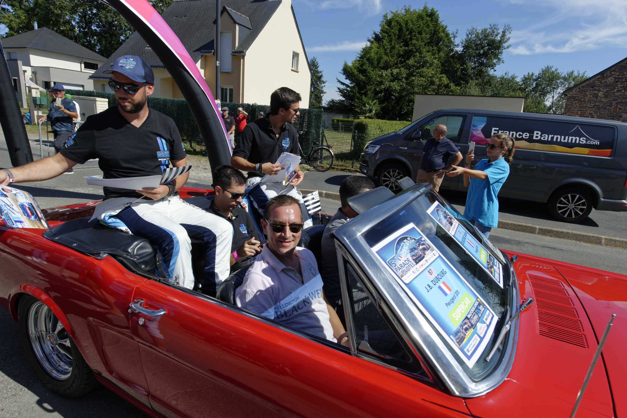 Jean-Baptiste DUBOURG - Rallycross de Lohéac - Parade le 30 Aout 2019 - Photo14301