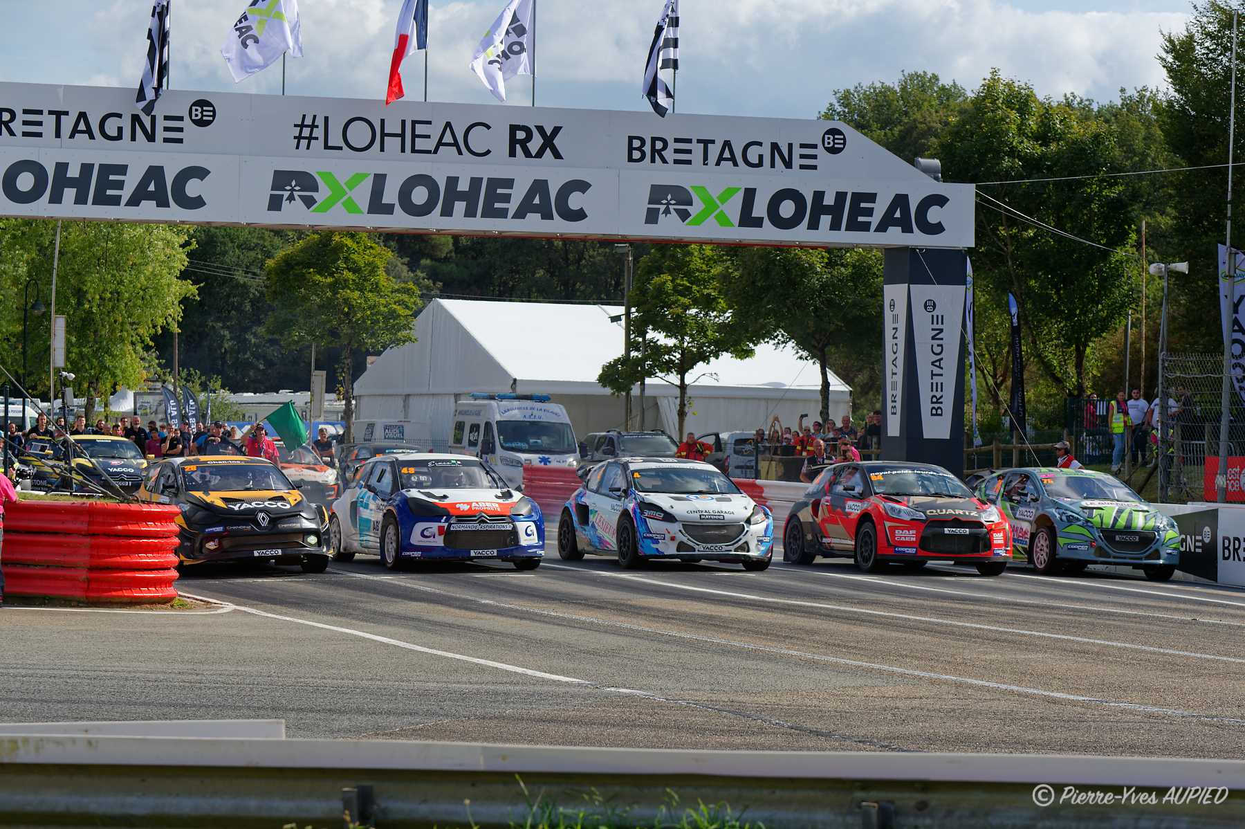 Ligne départ Rallycross Lohéac 2022 424869