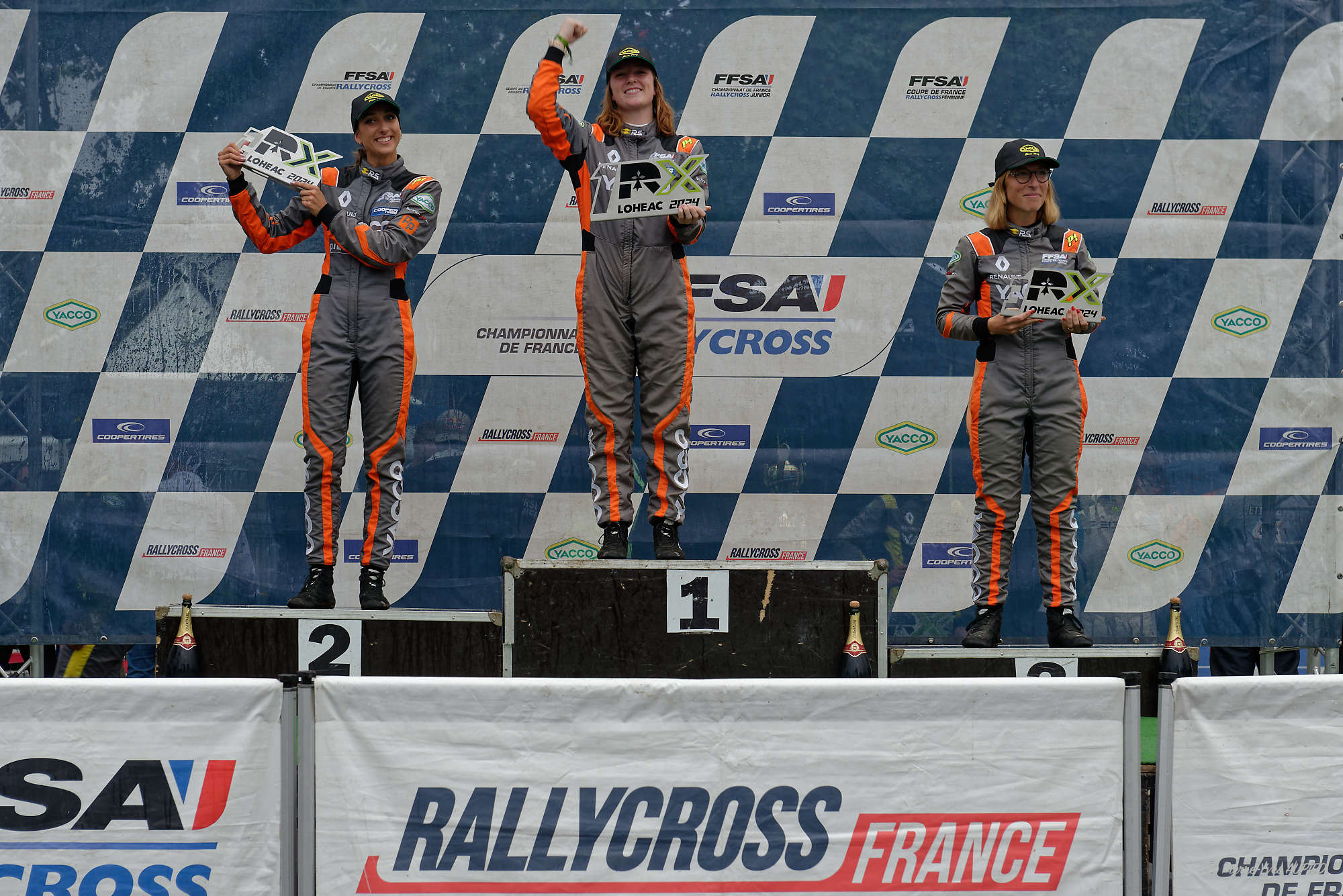 PODIUM FEMININ Rallycross LOHEAC 2024 - 54186