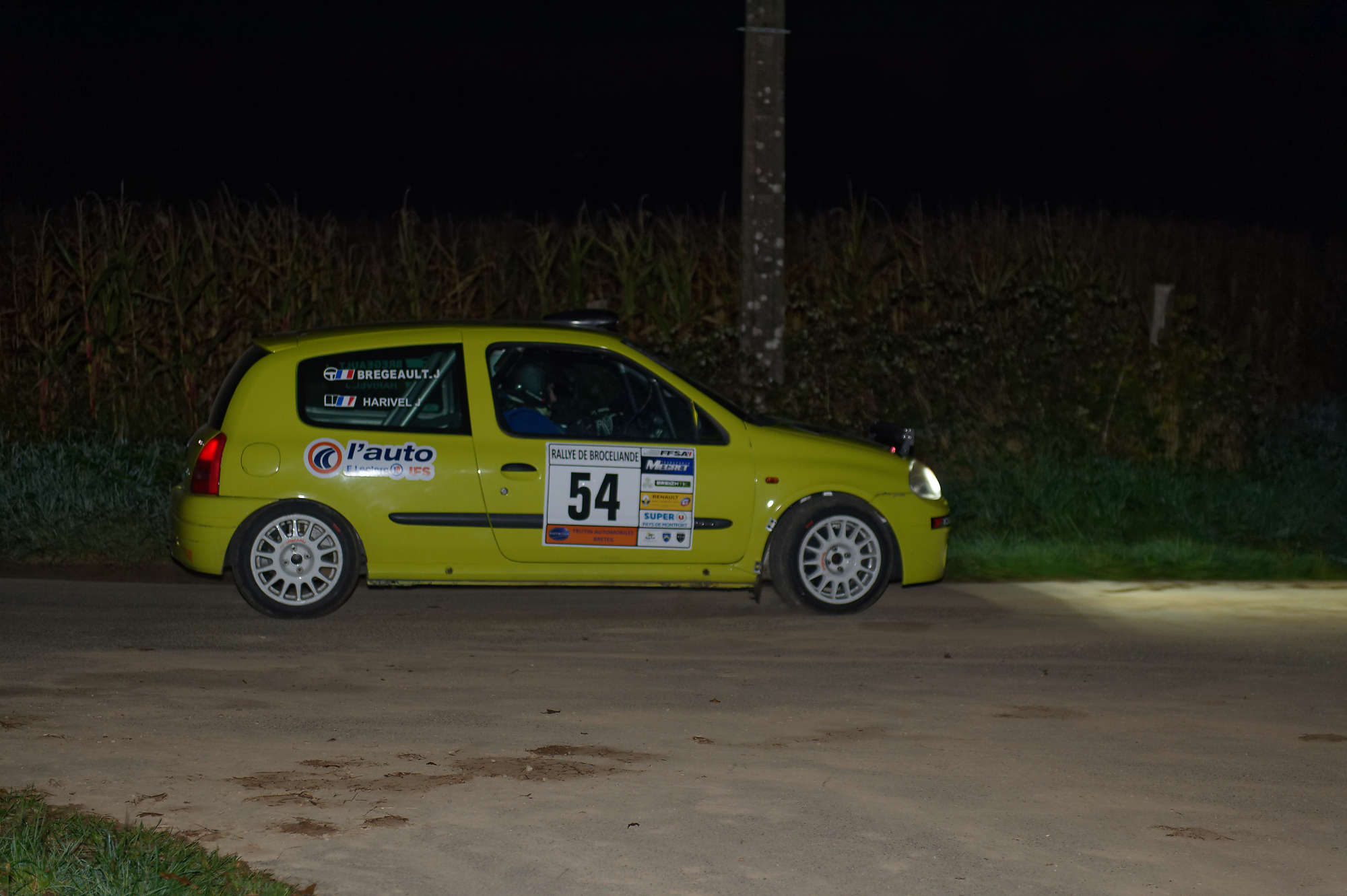 BREGEAULT Julien au rallye de Brocéliande 2024-9079