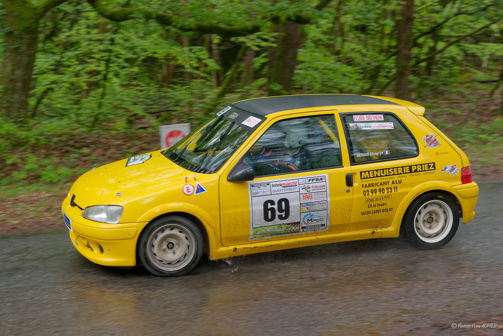Olivier GERAUD au rallye du Morbihan 2024 - PY50530D4C