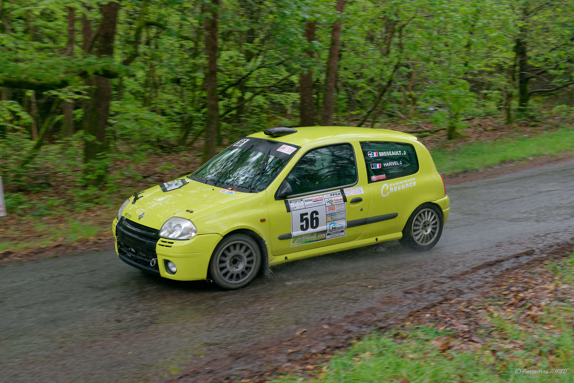 Julien BREGEAULT au rallye du Morbihan 2024 - PY50564D4C