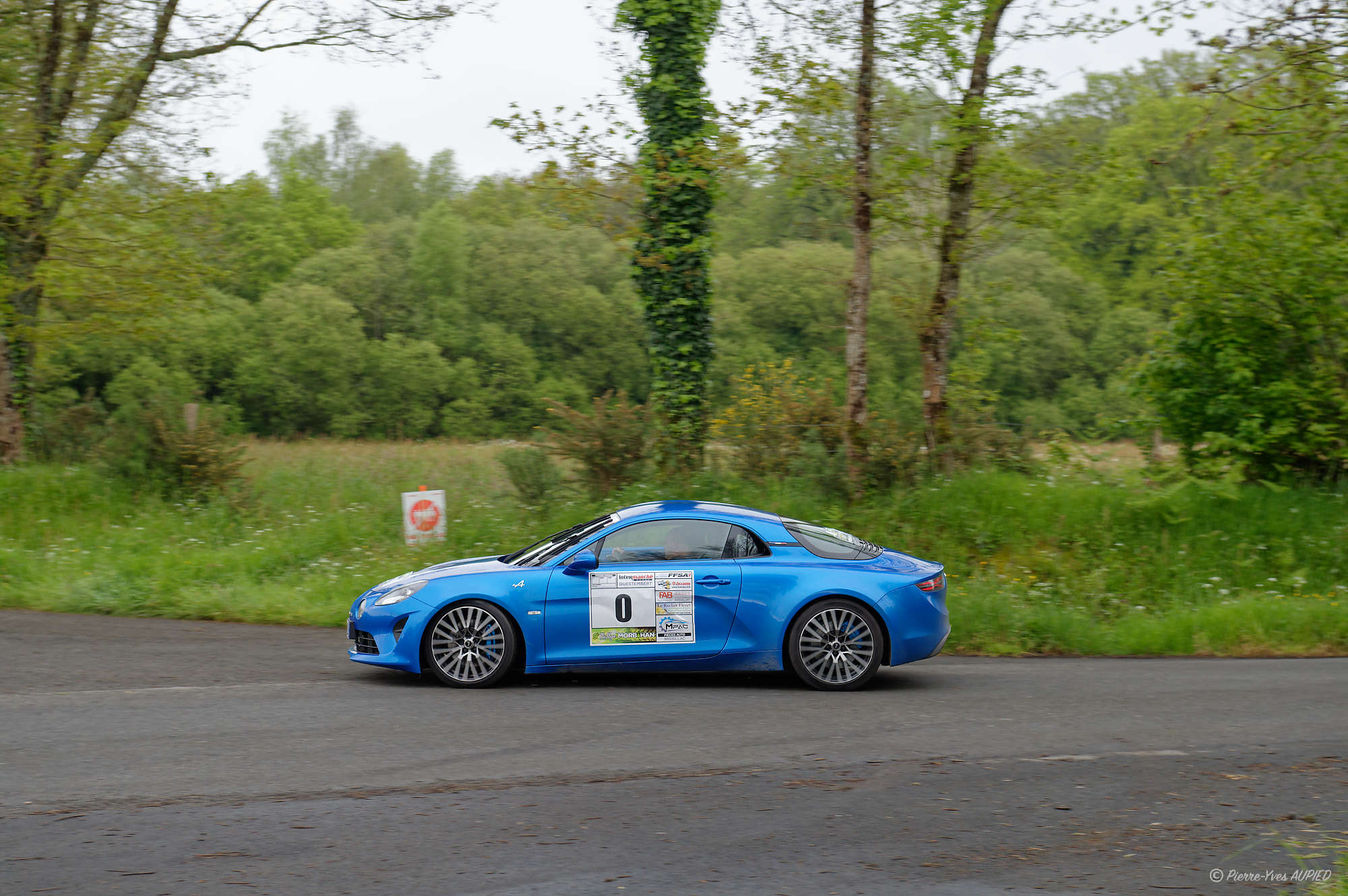 Voiture 0 au Rallye Morbihan 2024