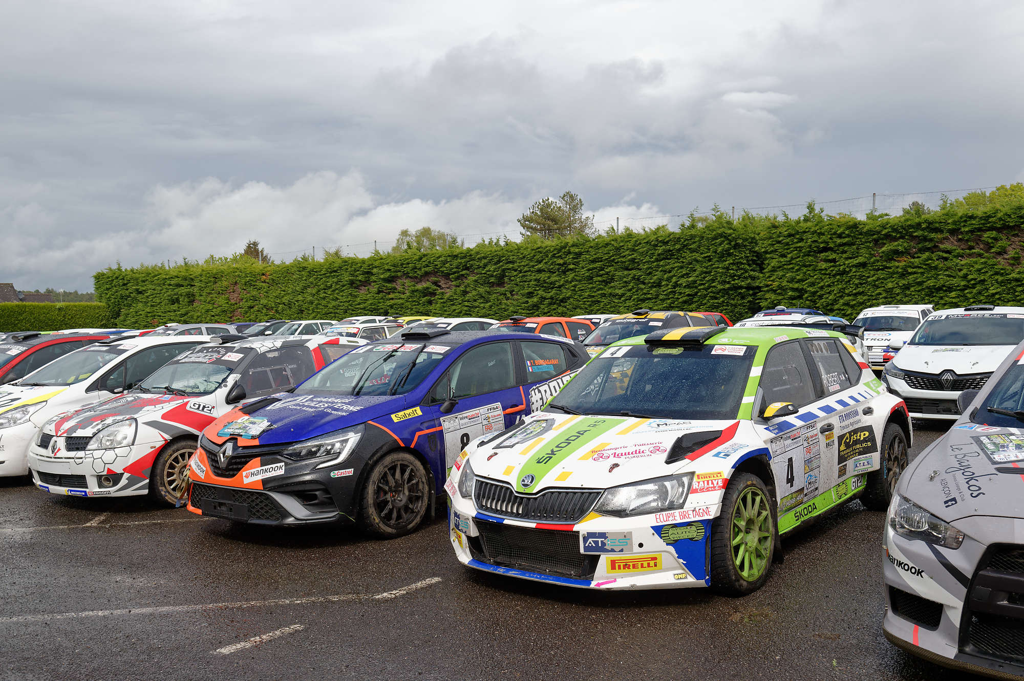 Rallye Morbihan 2024 - parc fermé - PYA3394D4C