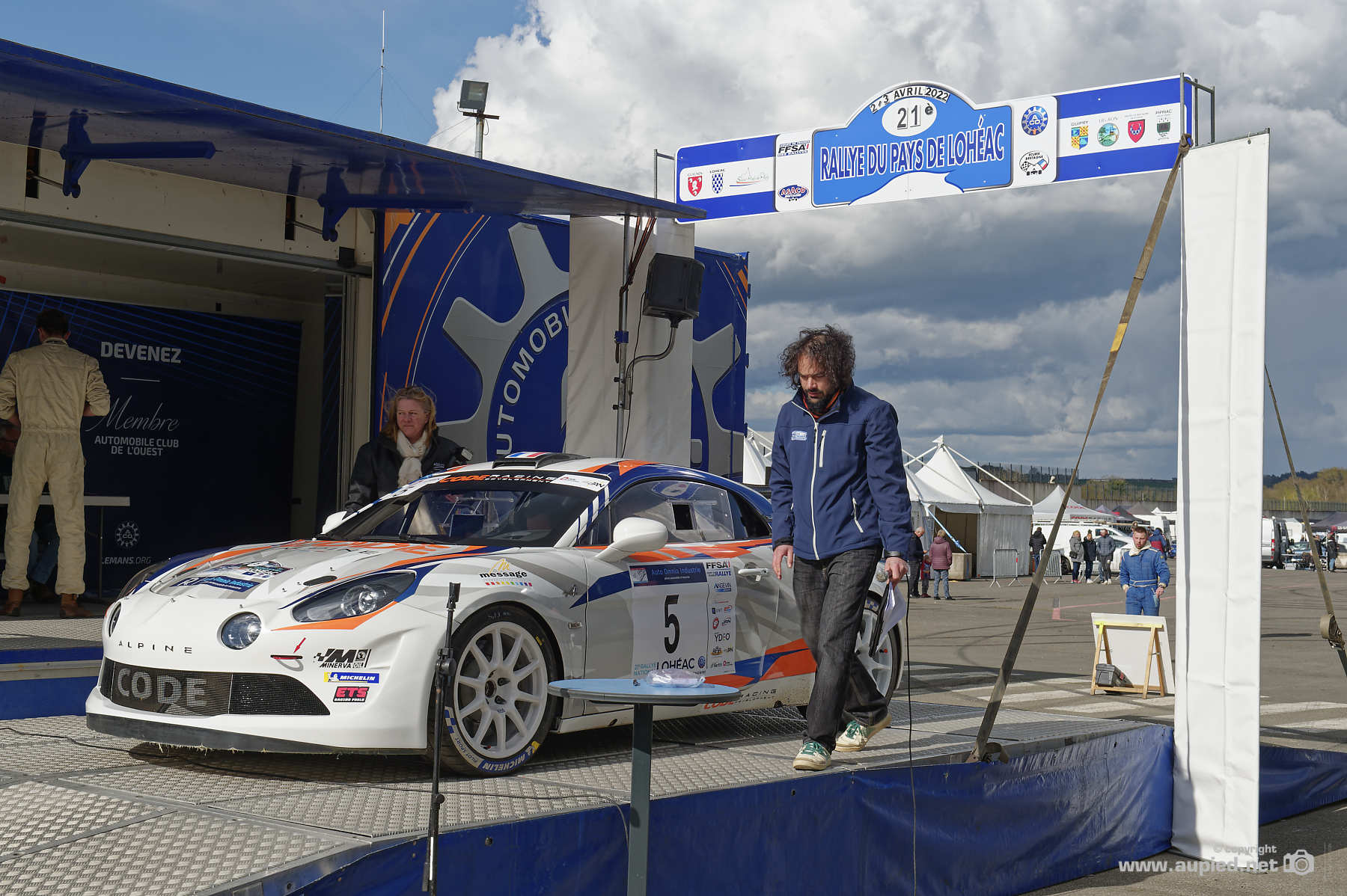Rallye du Pays de Lohéac 2022 - Le pilote Philippe TAFFONNEAU