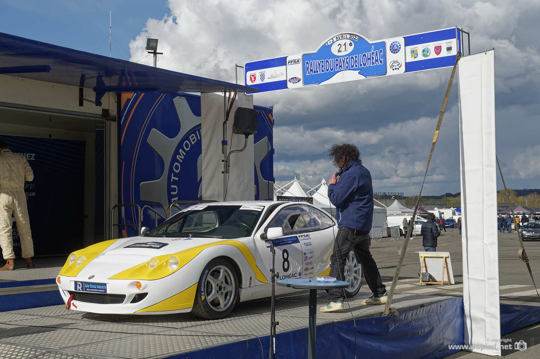 Rallye du Pays de Lohéac 2022 - Le pilote Franck DANIEL