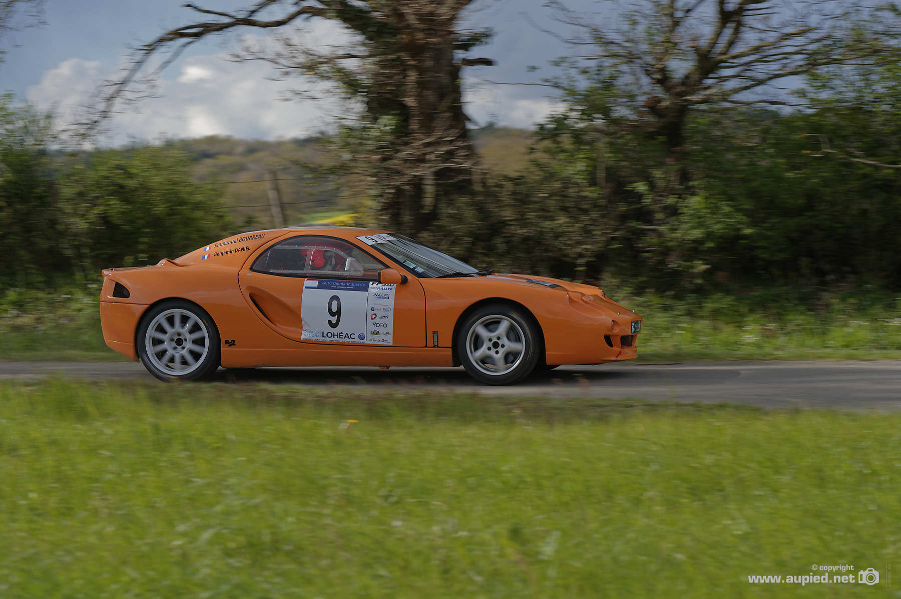 Rallye du Pays de Lohéac 2022 - Le pilote Benjamin DANIEL