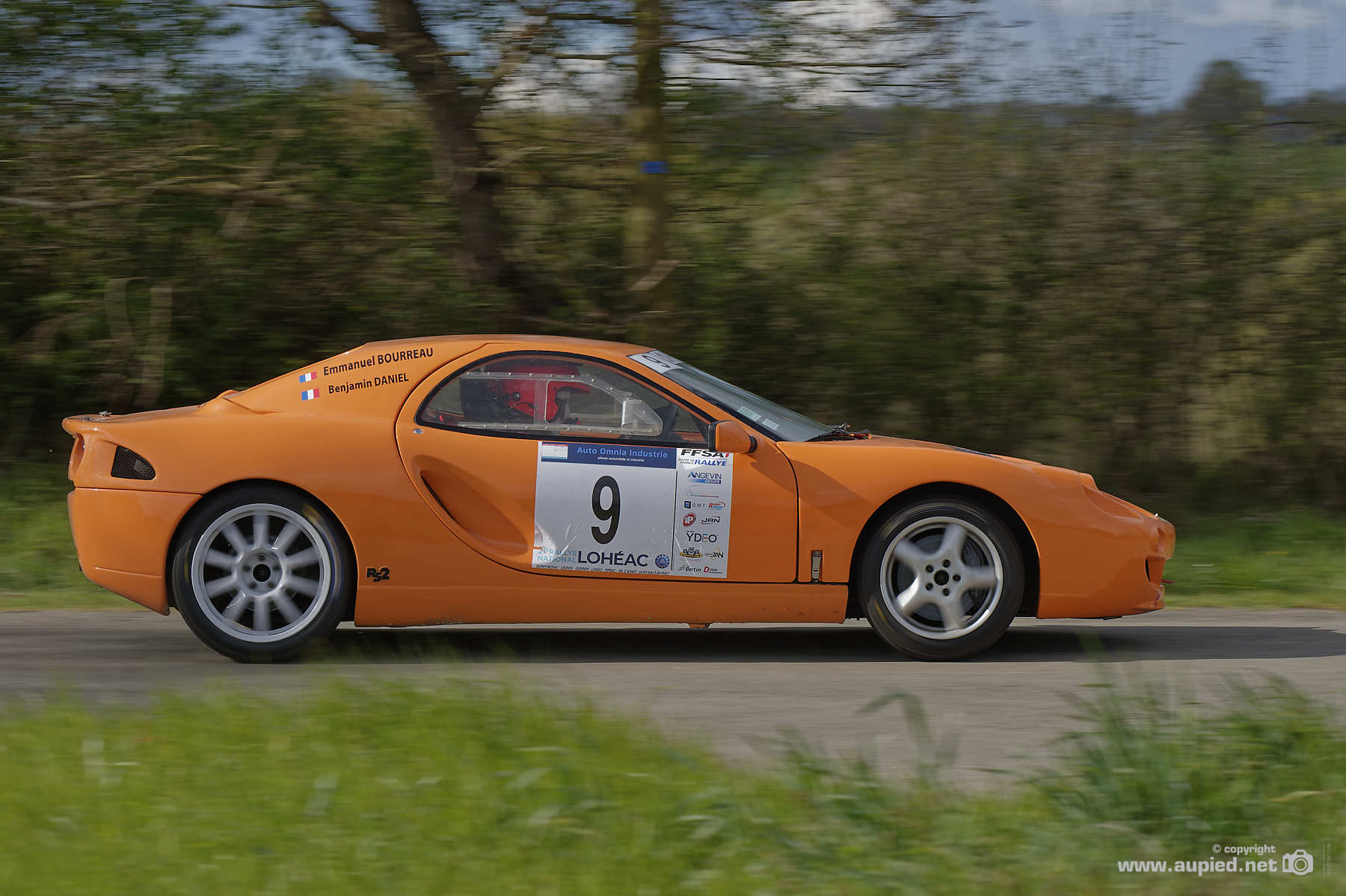 Rallye du Pays de Lohéac 2022 - Le pilote Benjamin DANIEL