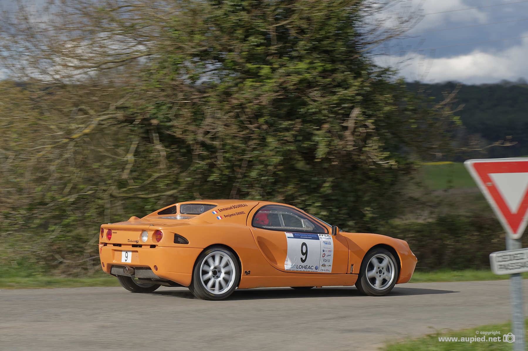 Rallye du Pays de Lohéac 2022 - Le pilote Benjamin DANIEL