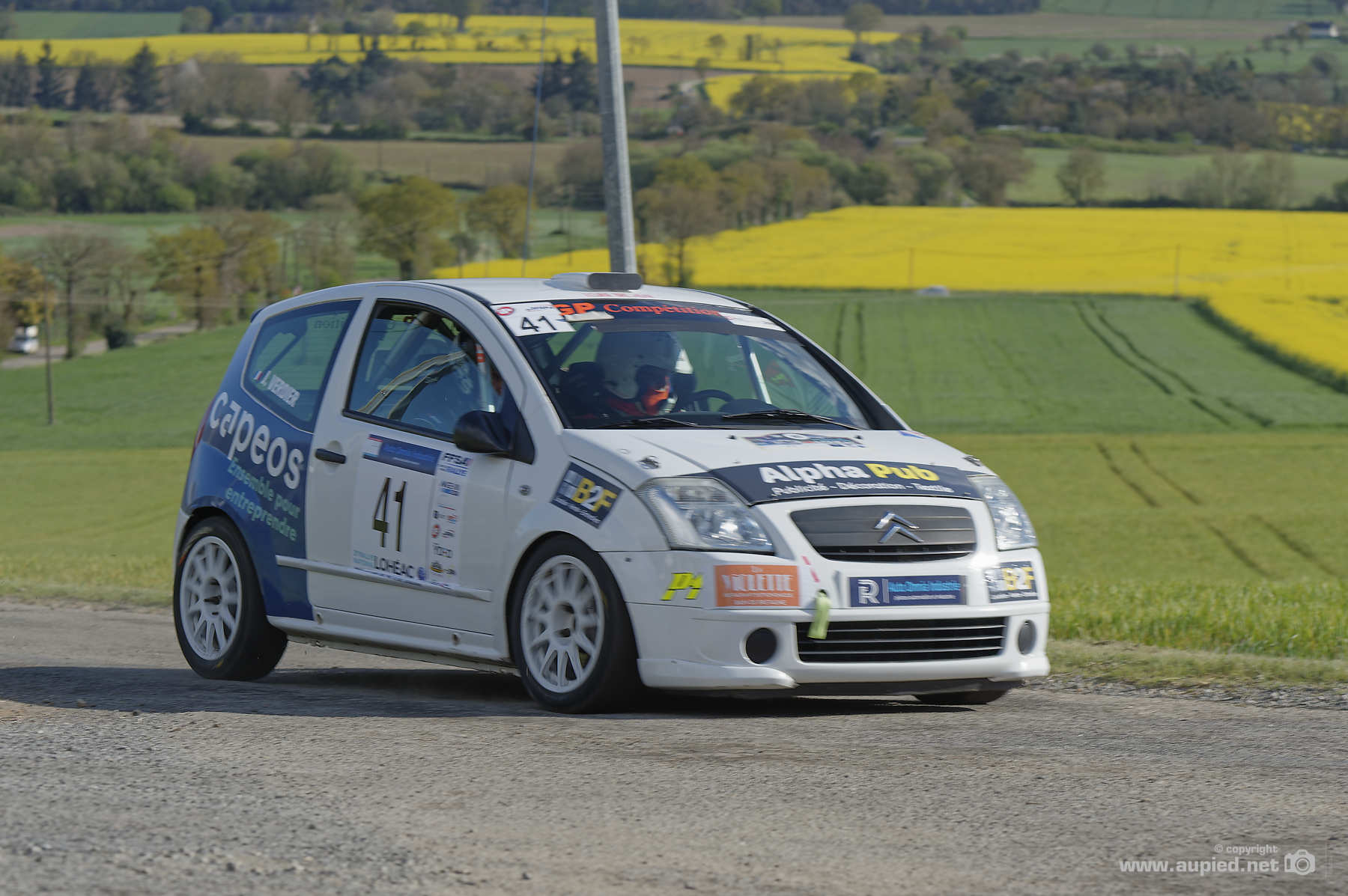Rallye du Pays de Lohéac 2022 - Le pilote Francois DEPENA
