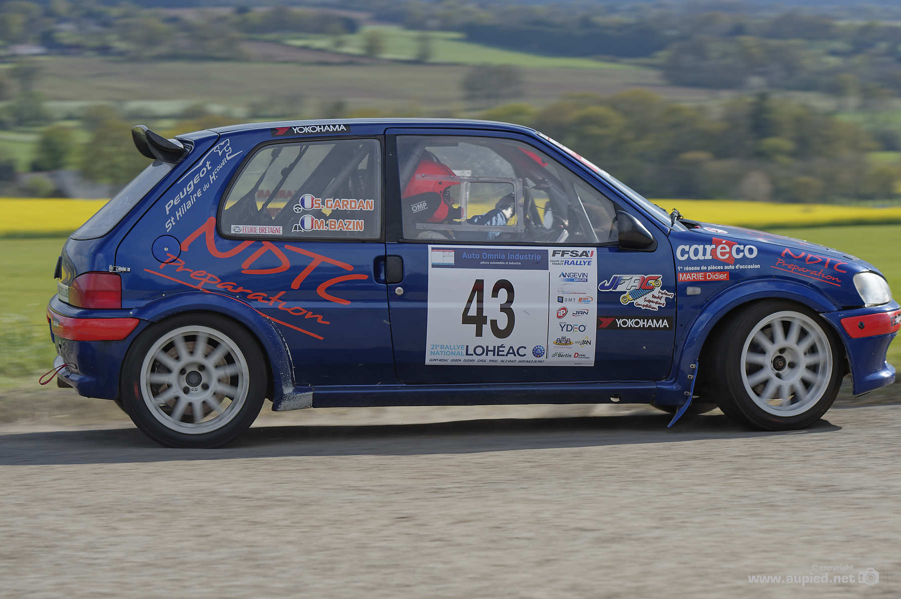 Rallye du Pays de Lohéac 2022 - Le pilote Stephane GARDAN