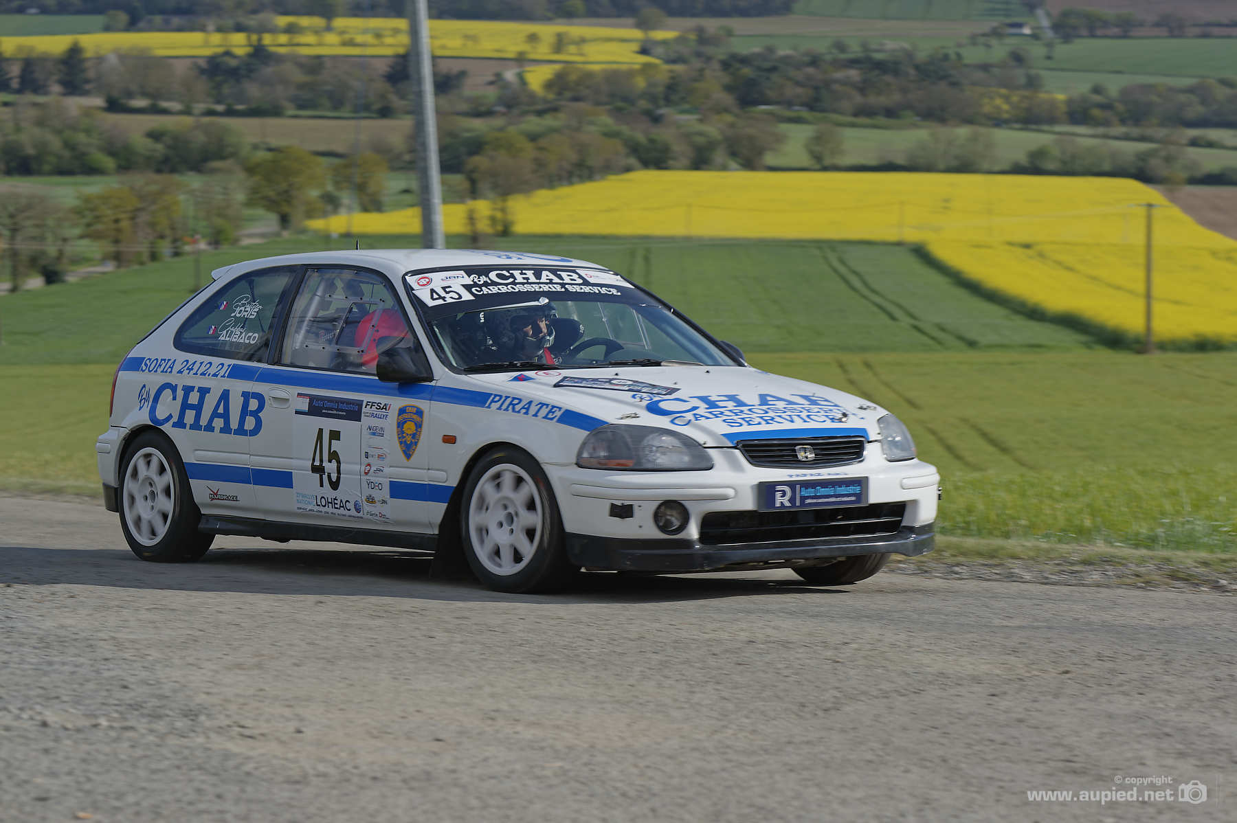 Rallye du Pays de Lohéac 2022 - Le pilote  Chabbas ALIBACO