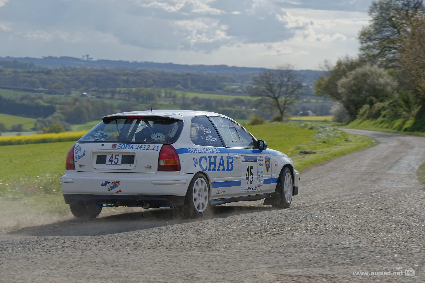 Rallye du Pays de Lohéac 2022 - Le pilote  Chabbas ALIBACO