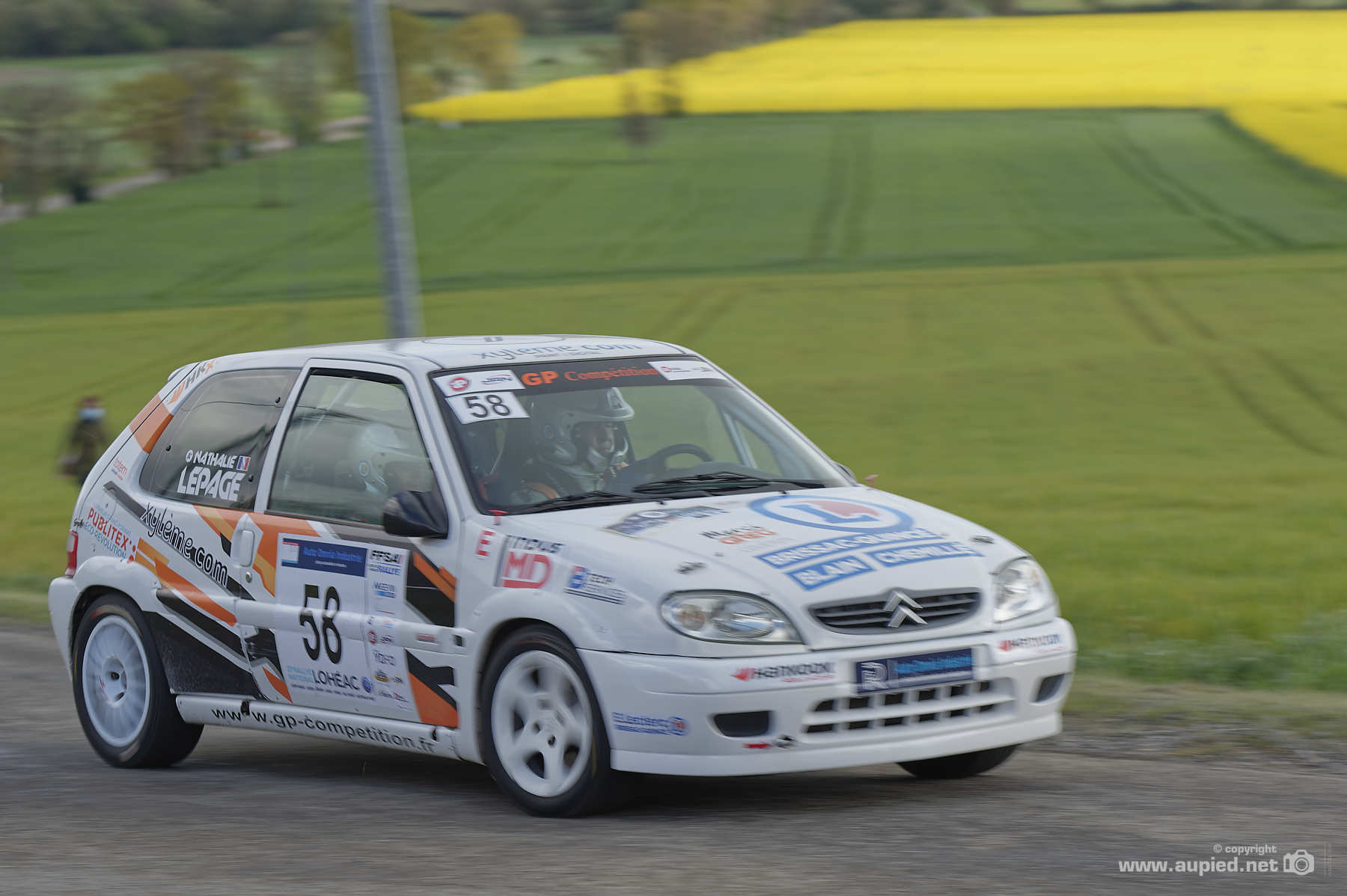 Rallye du Pays de Lohéac 2022 - Le pilote Laurent LEPAGE