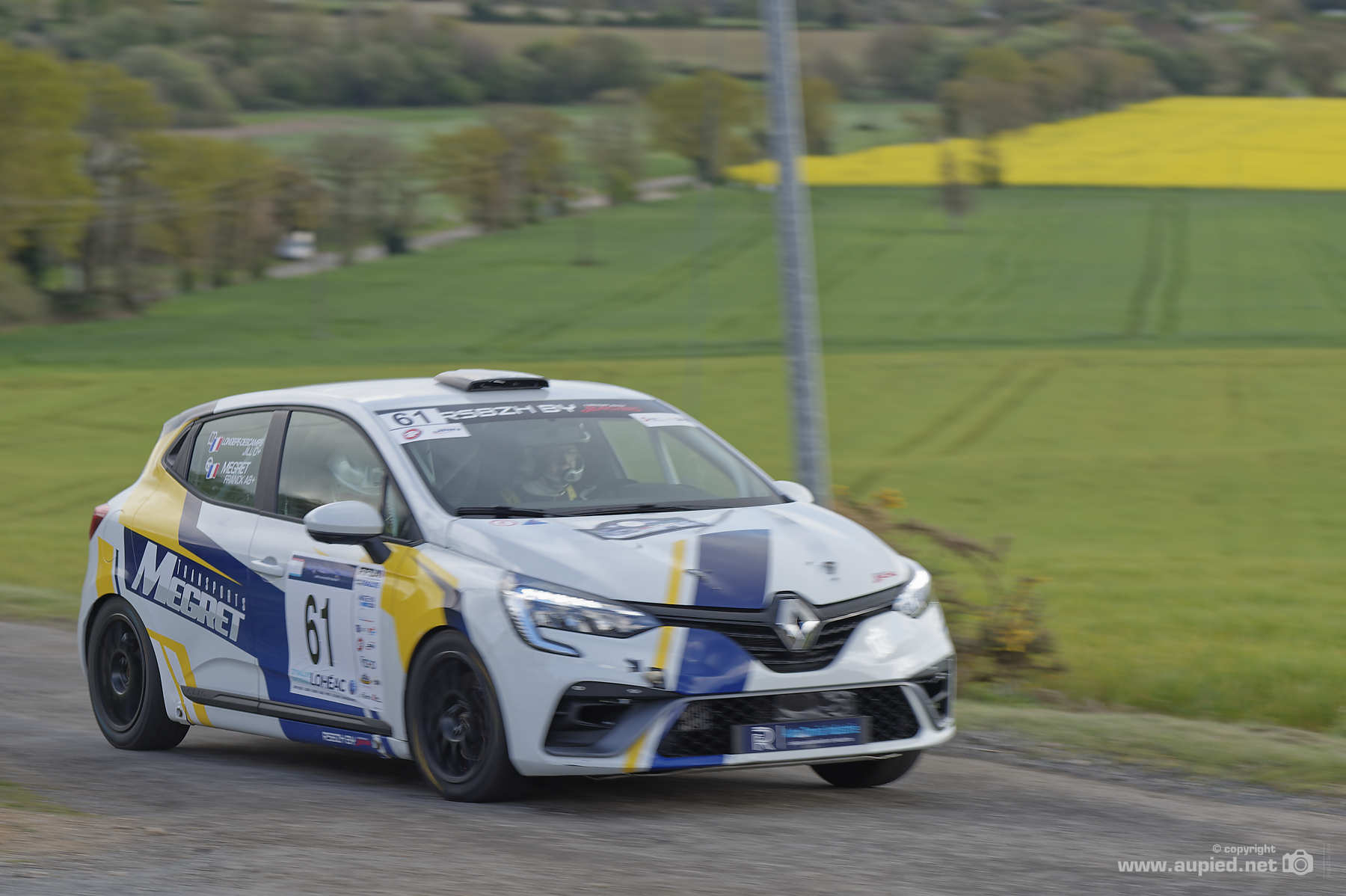 Rallye du Pays de Lohéac 2022 - Le pilote Franck MEGRET